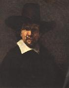 REMBRANDT Harmenszoon van Rijn Portrait of Jeremiah Becker Spain oil painting reproduction